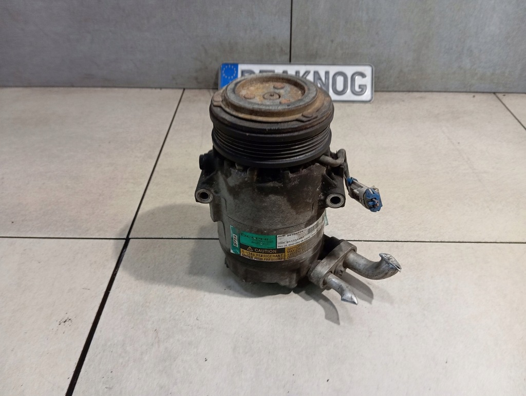фото №9, Компресор кондиціонера opel corsa c 1.4 09166714