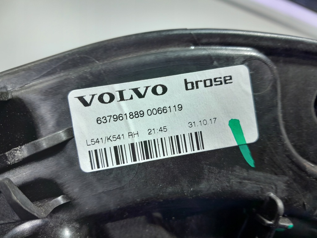 фото №4, Volvo s90 v90 ii 16- підйомник скло перед правий c67935-10