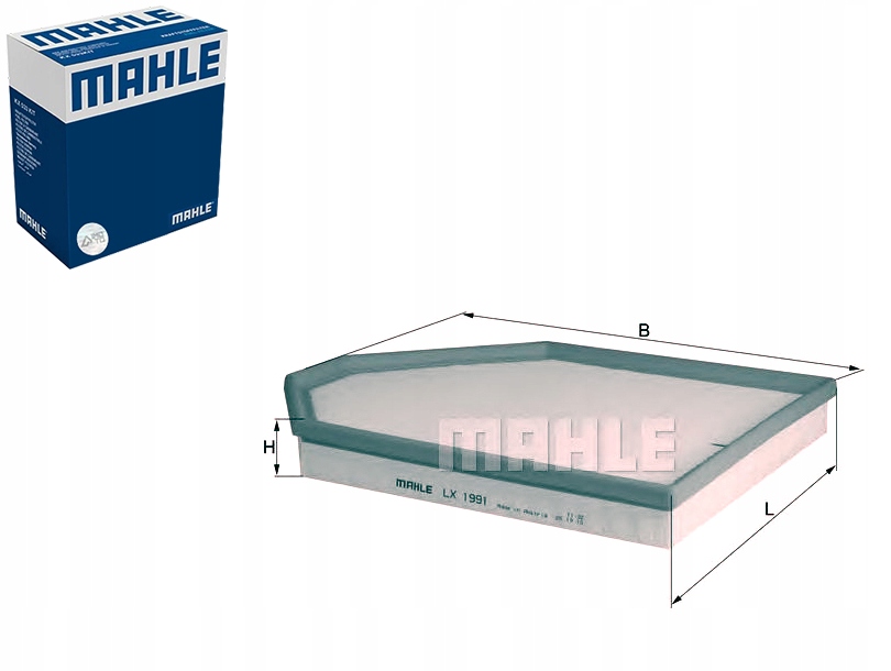 Knecht lx 1991 фільтр повітря Ціна