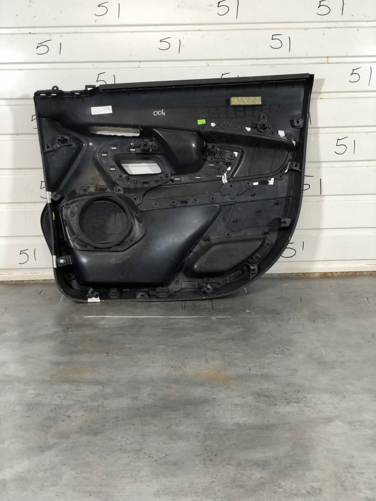 фото №10, Peugeot rifter 18- обшивка дверь обивка левый перед 9816791277