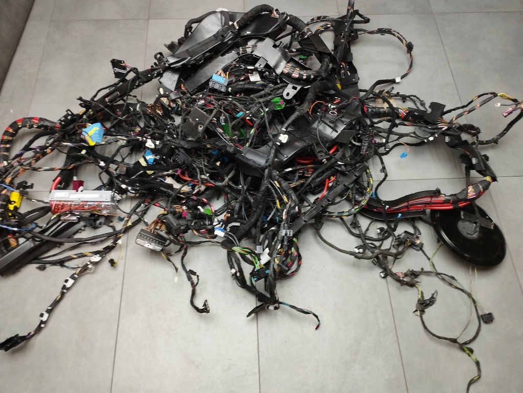 фото №1, Bmw 7 g11 жгут электропроводка салона uk