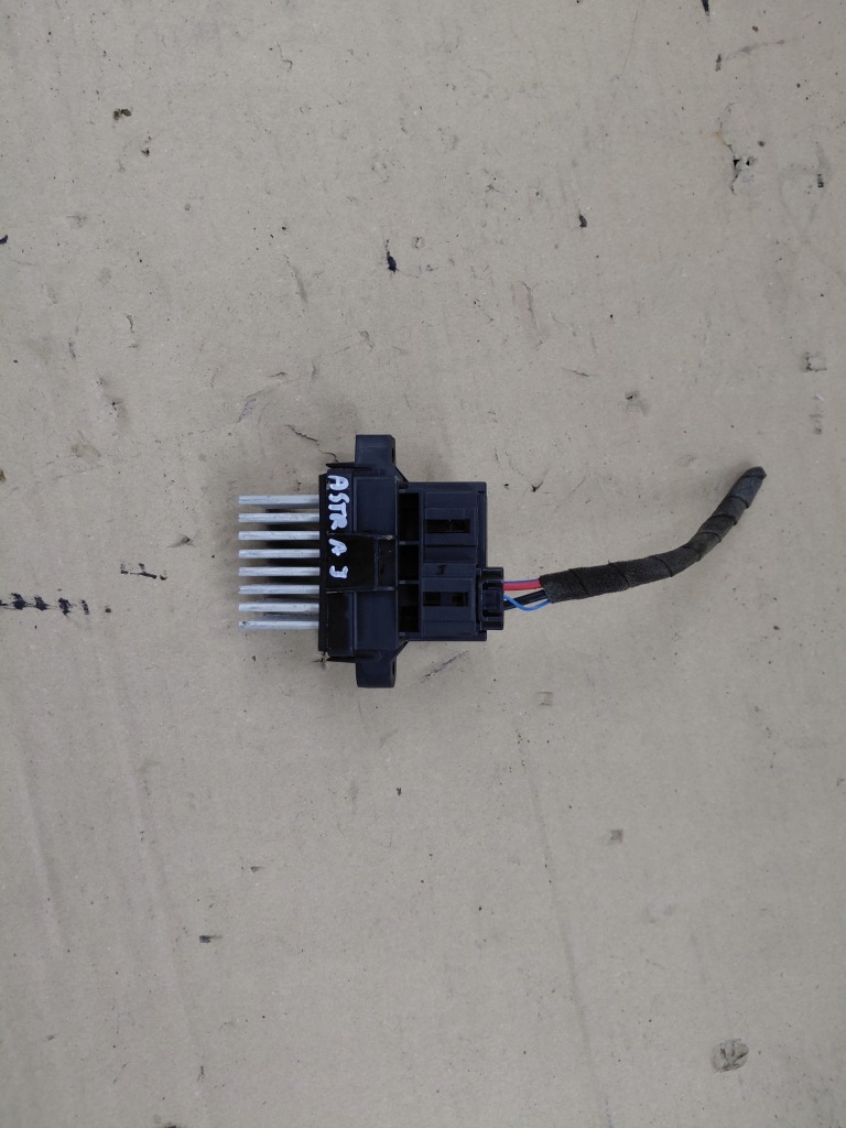 фото №1, Opel astra j iv резистор резистор вентилятор обдув 13598091