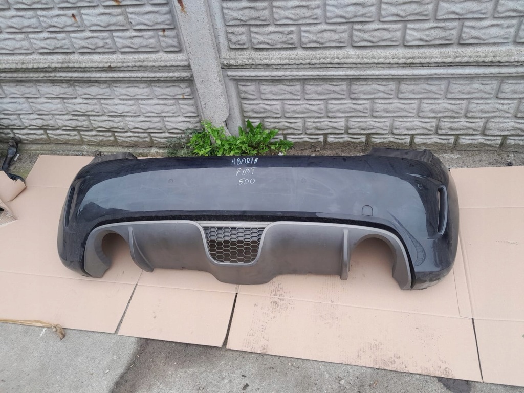 фото №3, Бампер задняя задний fiat 500 abarth