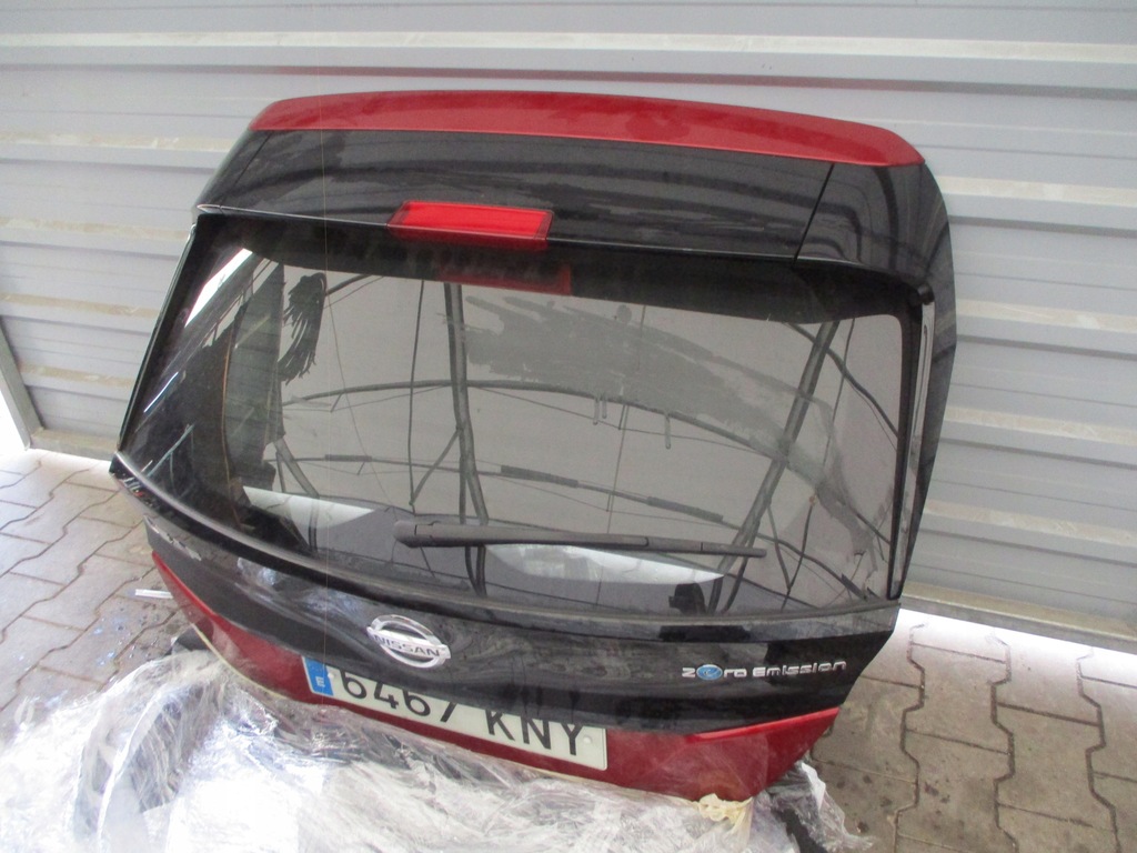 фото №2, Nissan leaf ii ze1 2017- крышка багажника задняя задняя