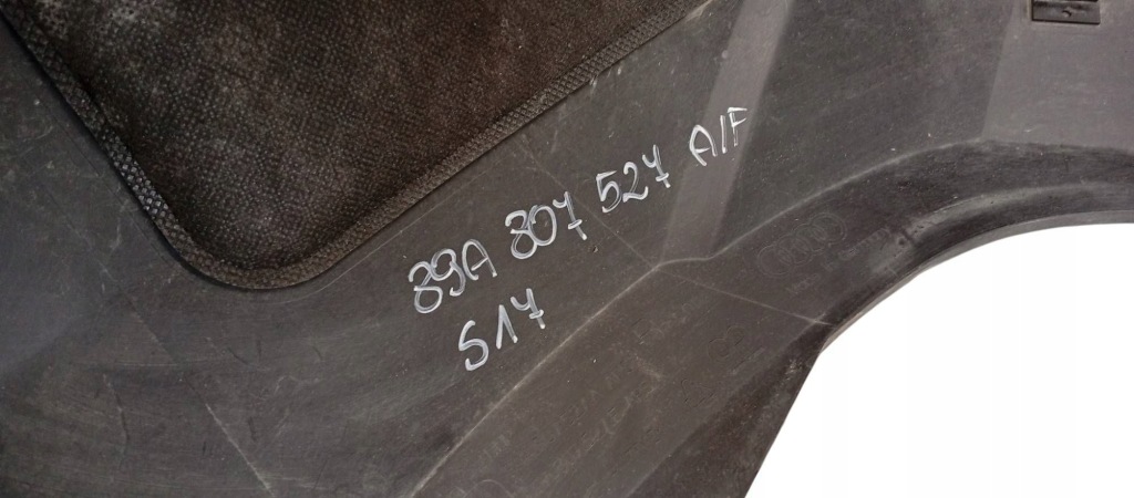 фото №8, Audi q4 e-tron e tron спойлер дифузор накладка бампера задня задня 89a807527a