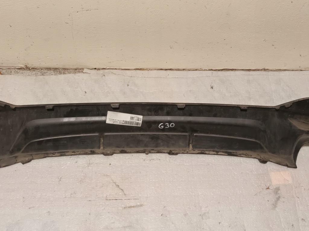 фото №7, Диффузор задняя bmw 5 g30 lift m-pakiet спойлер накладка-спойлер