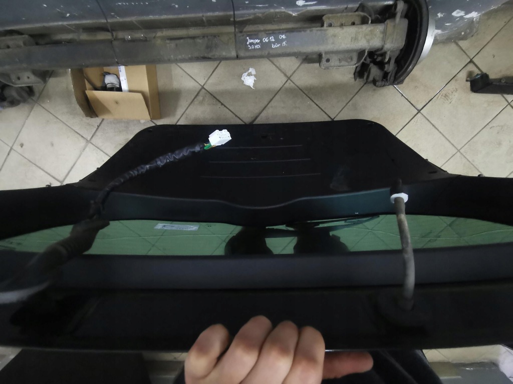 фото №11, Крышка багажника багажника комплектная камера hyundai ix35 pae