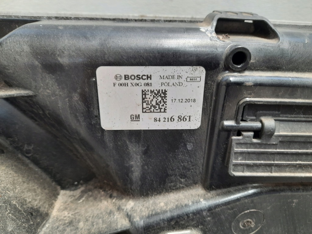 Insignia b 2 2.0 d радиатор радиатор вентилятор комплект  механическая коробка передач европа Доставка