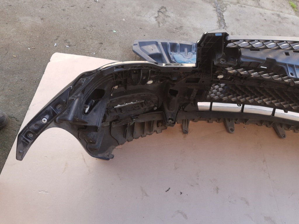 фото №7, Mercedes glk x204 lift бампер перед хром решітка радіатора решітка радіатора led ксенон+ захист