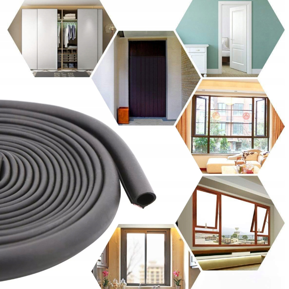 фото №11, Универсальная прокладка samoprzylepna do дверь автомобиля 5m 12x14 mm