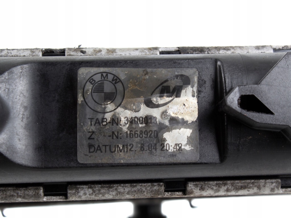 Радіатор води bmw x3 e83 2.0d 3.0d 2.5i 3.0i 3400013 Доставка