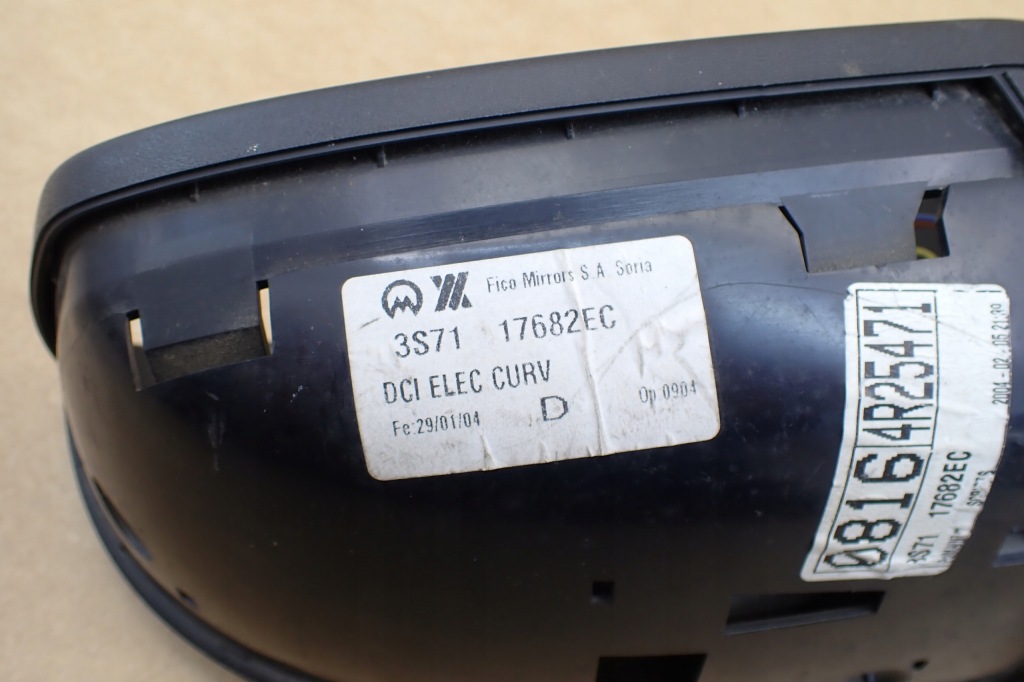 фото №5, Ford mondeo mk3 03 r зеркало правое перед 5-pin eu 3s7117682ec