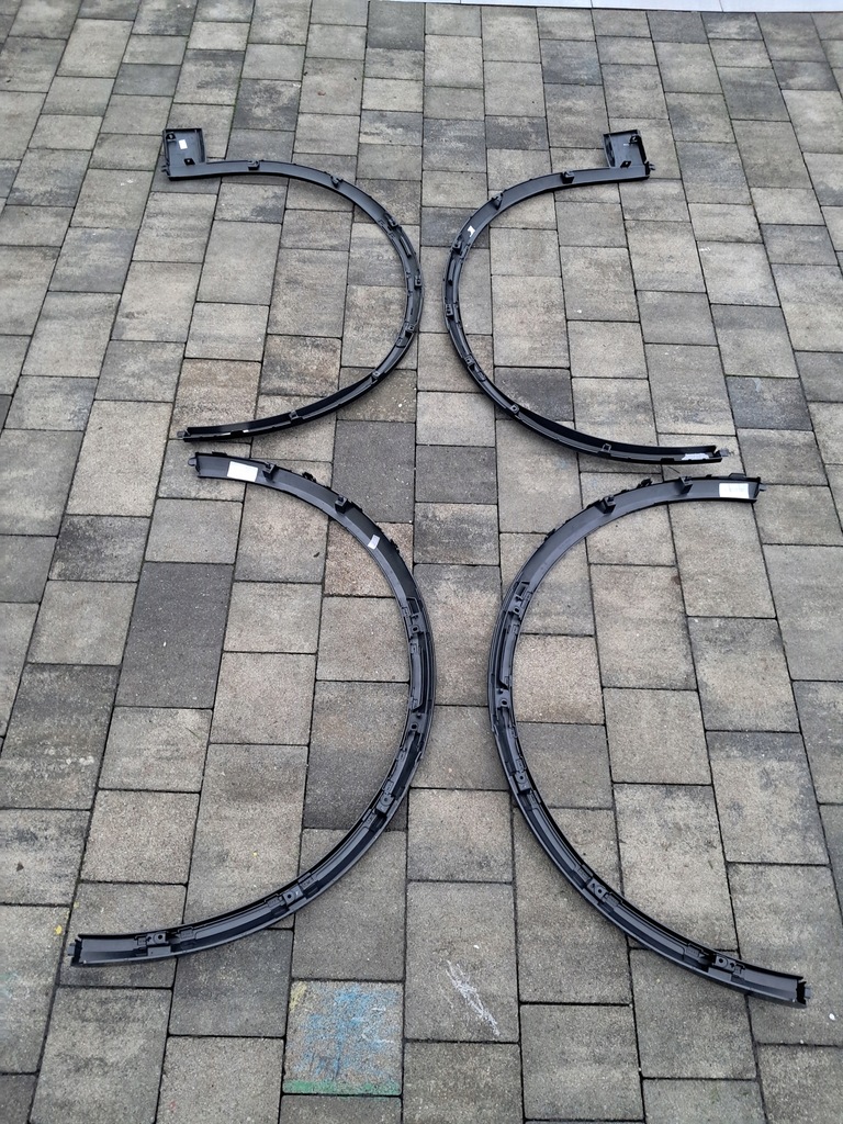 фото №8, Накладки молдинг крыла перед задняя 95c853717n porsche macan 24^