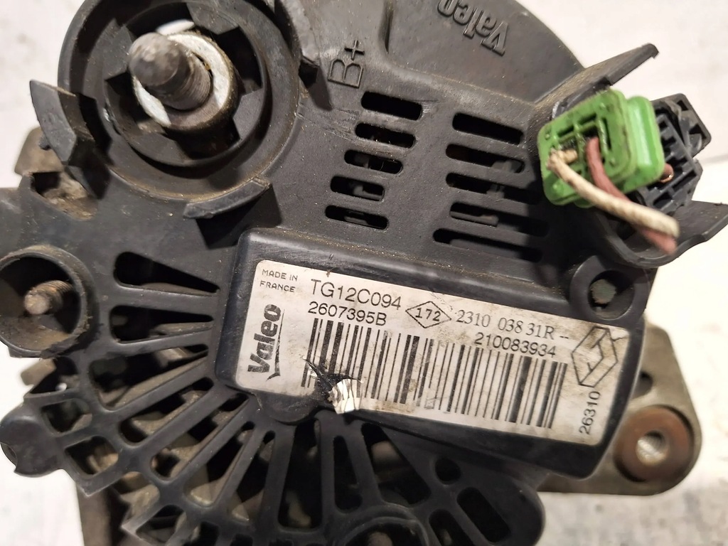 фото №6, Генератор 231003831r dacia sandero ii 1.5 dci