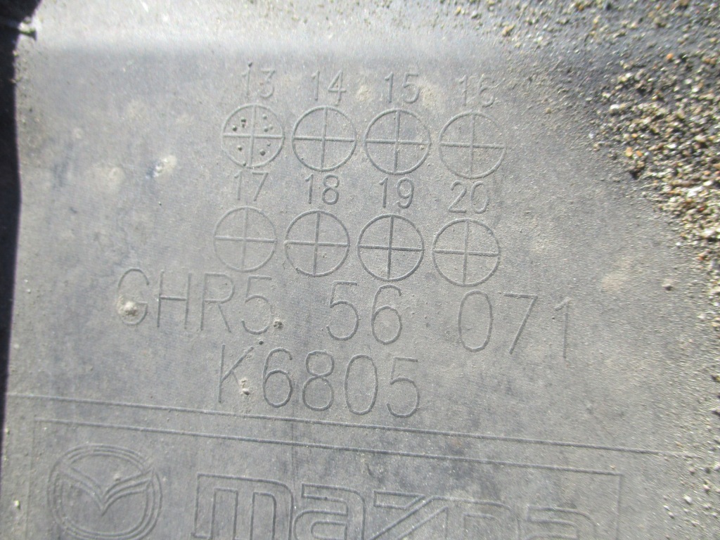 Накладка под двигатель нижняя подвеска mazda 3 bm 3 2.2 d ghr556071 Недорого