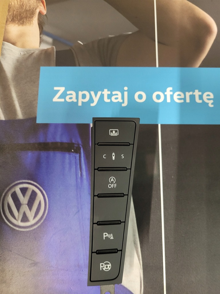фото №1, Новый оригинал панель кнопок vw passat cc оригинальный номер 3ab927238cl whs