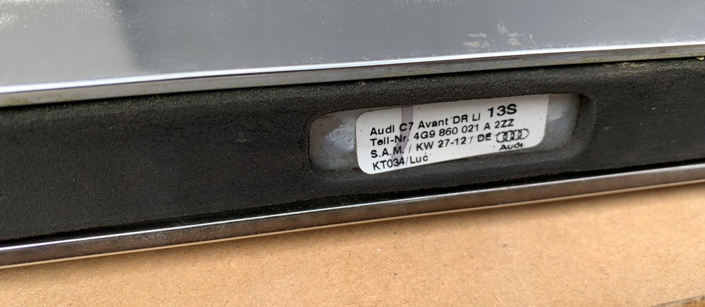 фото №11, Audi a6 c7 4g avant рейлинги кровельные комплект