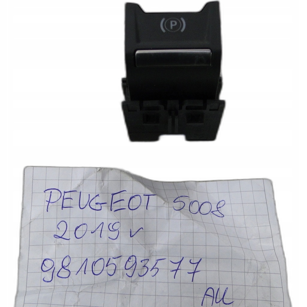 фото №1, Кнопка ручного peugeot 5008 2019 9810593577