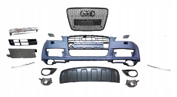 Купити Audi q7 4l рестайлінг  2009-2015 бампер передній перед