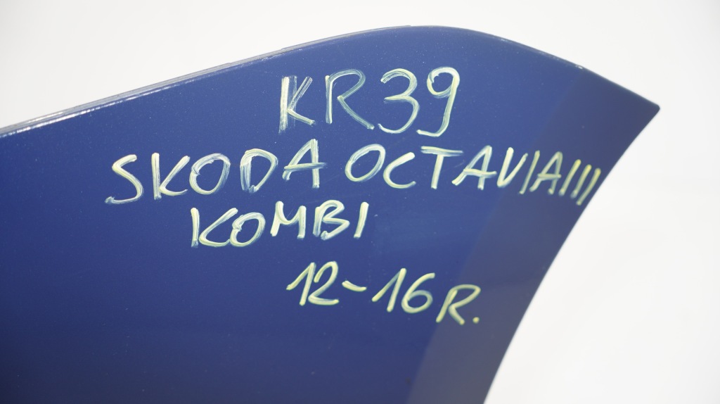 фото №7, Бампер задня задній skoda octavia iii 12-16r kombi pdc lf5a