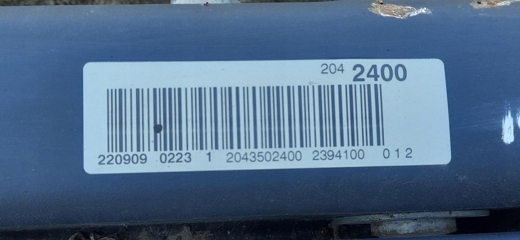 Ось подвеска задний  задние дифференциал мост подрамник 2.2 cdi mercedes w204 2043502400 с Разборки