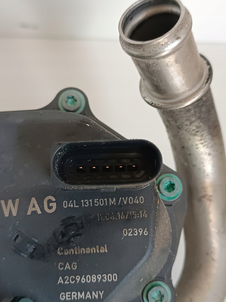 фото №8, Vw golf 8 viii 1.6 04l131512bh / 04l131501 клапан egr радиатор