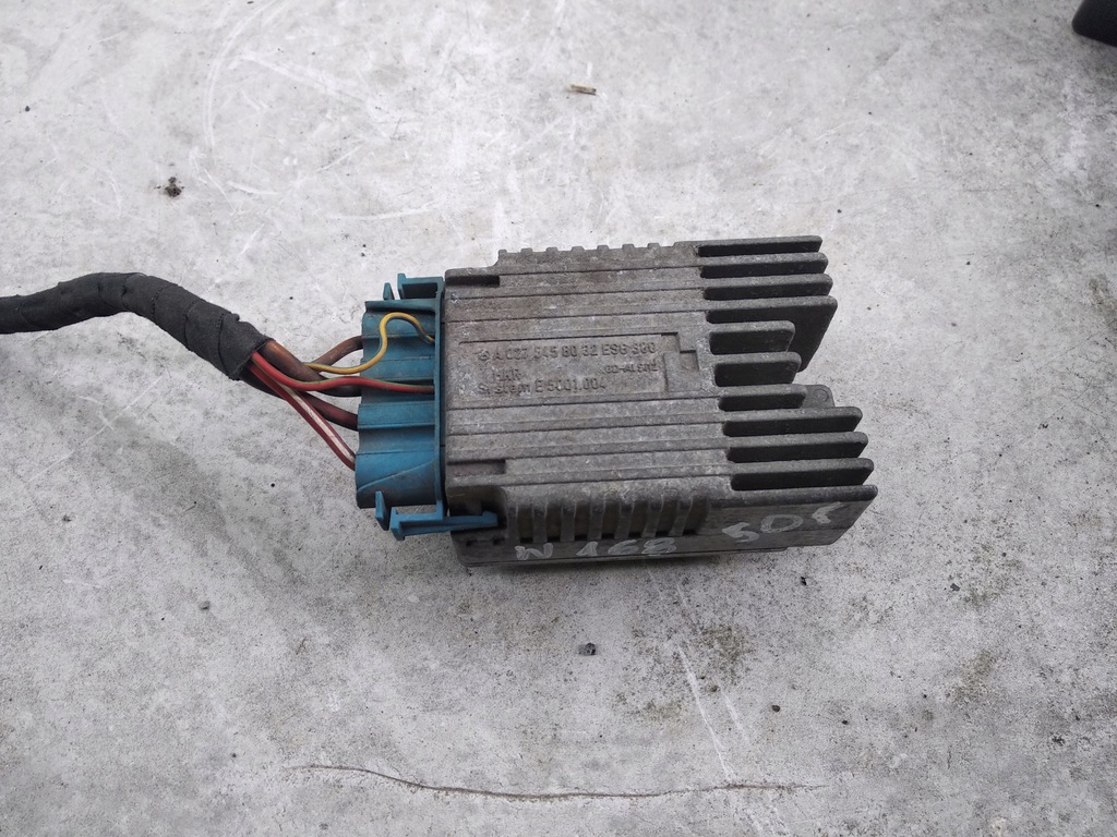 фото №1, Модуль вентиляторів mercedes w168 a0275458032