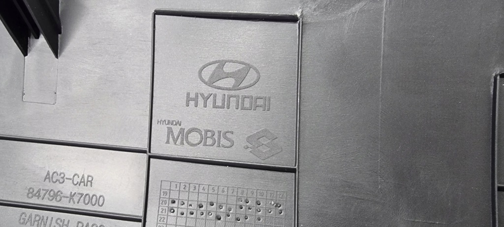 фото №11, Решётка молдинг воздуховод панели hyundai i10 iii 21-