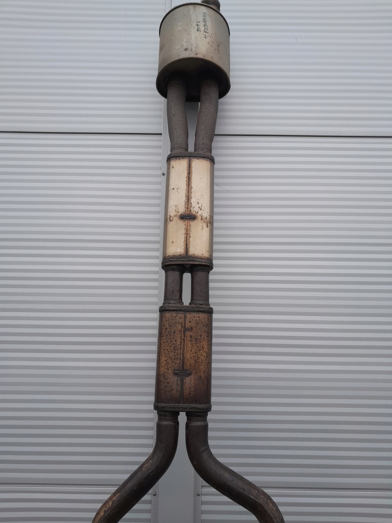 фото №11, Porsche panamera 4 970 2012r 3.6 usa гаситель выхлоп 97011118126 970111181