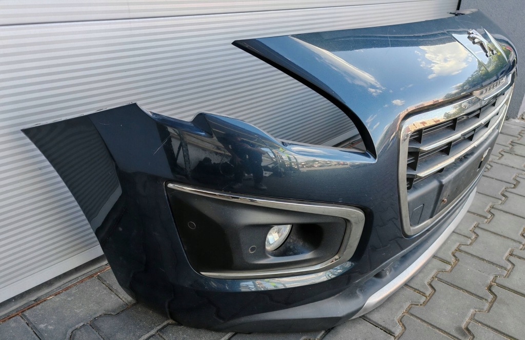 фото №10, Peugeot 3008 i lift pdc бампер передній перед kompletny