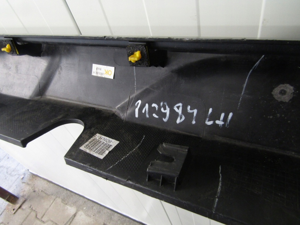 фото №9, Молдинг порог левая hyundai kona 17- накладка