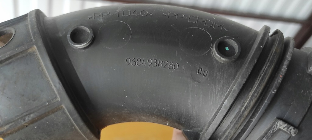 фото №5, Труба повітрозабірник повітря citroen c5 iii peugeot 9684938280