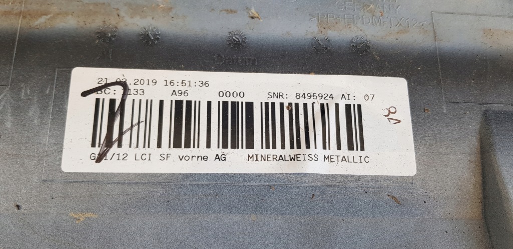 фото №7, Бампер передний перед bmw 7 g11 g12 lift lci a96 usa 5