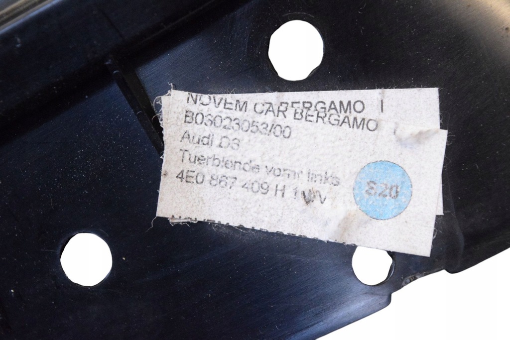 фото №8, Audi a8 s8 d3 4e 2005 ліва сторона обшивки / обшивка двері передніх