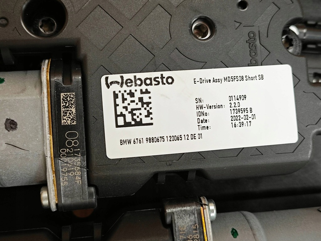 фото №12, Рама люк шторка czarna bmw 8 g16 gran coupe 8092827 9880675 30km