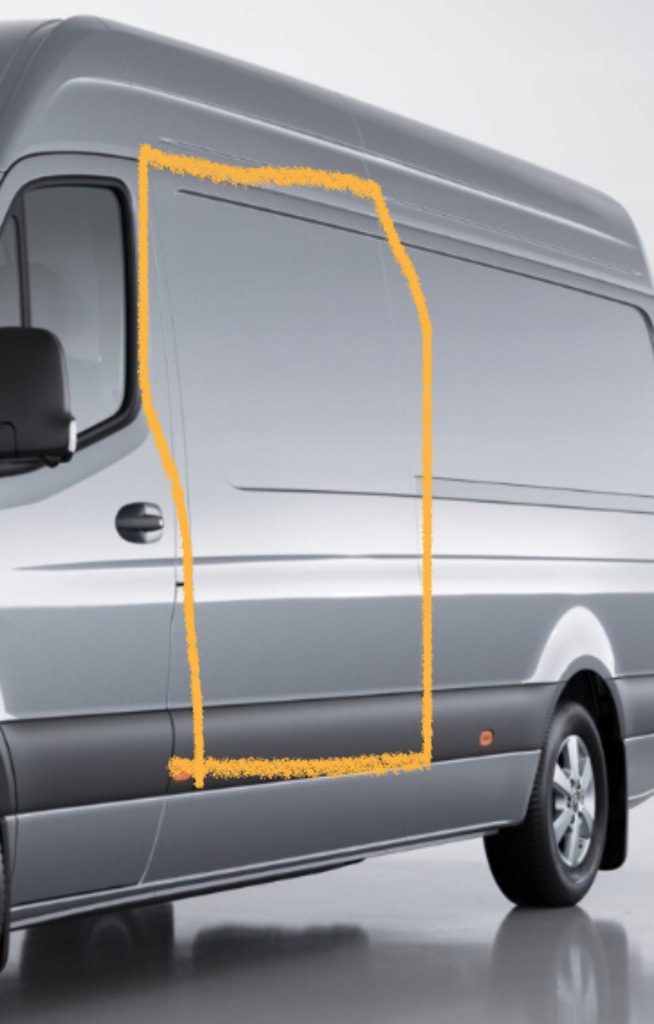 фото №6, Mercedes sprinter w907 w910 крила задній лівий перед