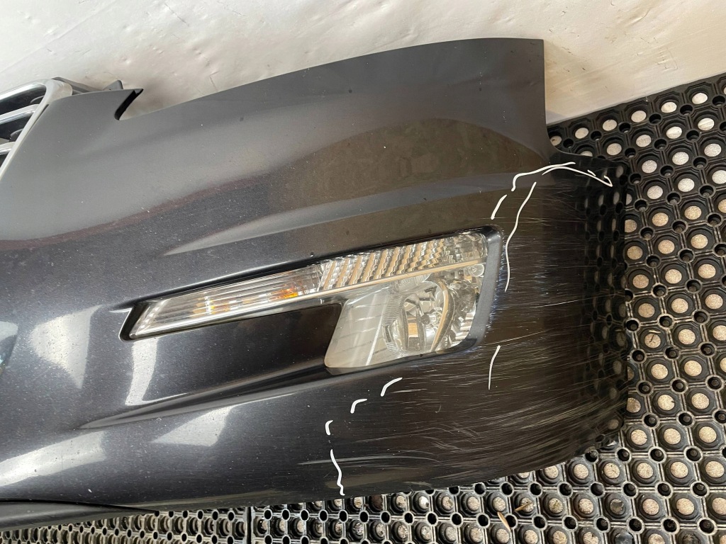 Купити Бампер перед передній протитуманна фара решітка радіатора peugeot 508 1 код лакофарбового покриття: eehd 2010-