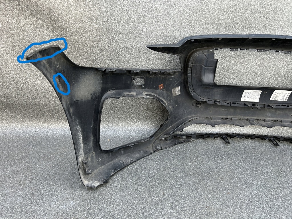 Бампер передний jaguar xf lift r dynamic mx63-17f003-b poznań Доставка