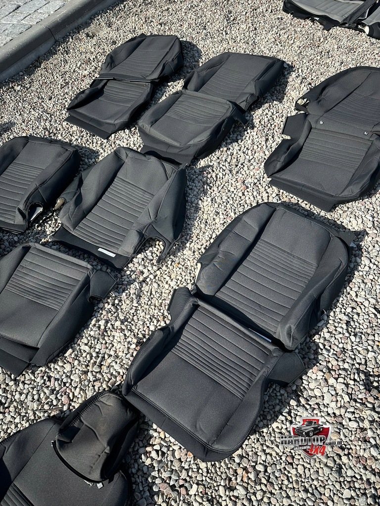 фото №11, Чохли оригінальні набір велюр na сидіння ford transit custom