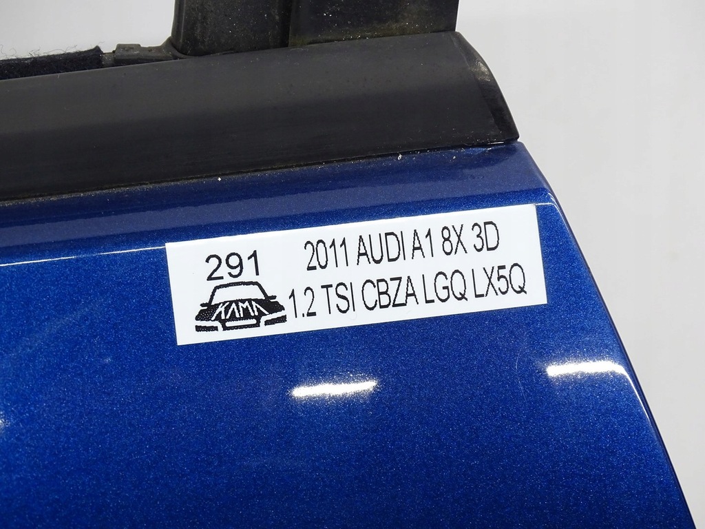 фото №12, Дверь левая левый перед передние audi a1 s1 8x 3d hb lx5q niebieskie
