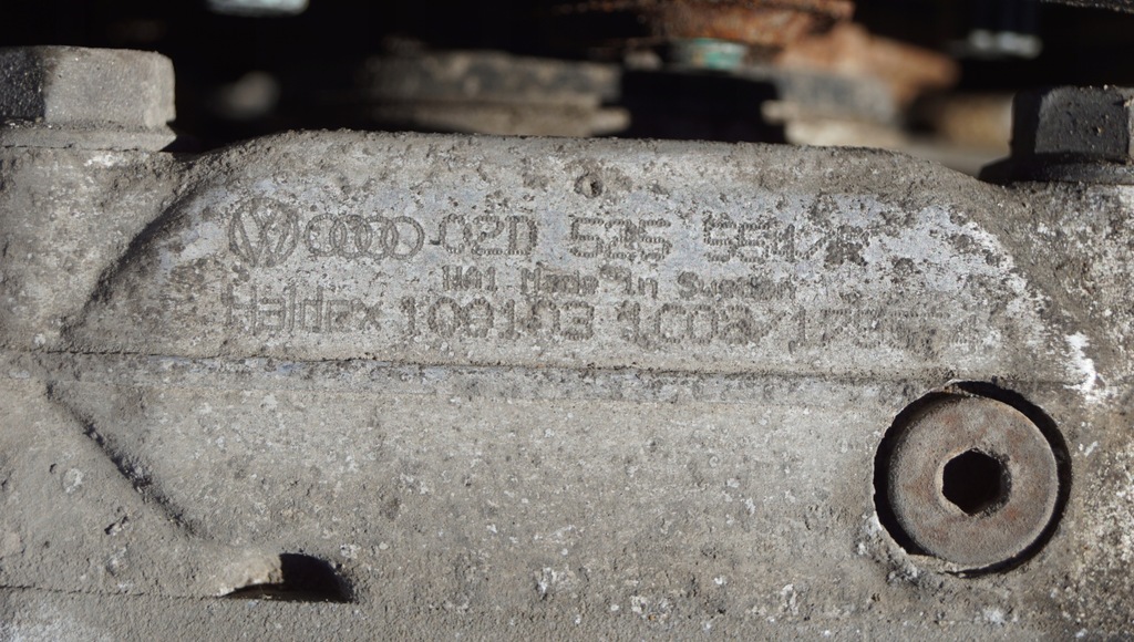 фото №8, Мост дифференциал задняя haldex audi tt 8n s3 a3 8l 1.8t 02d525554r