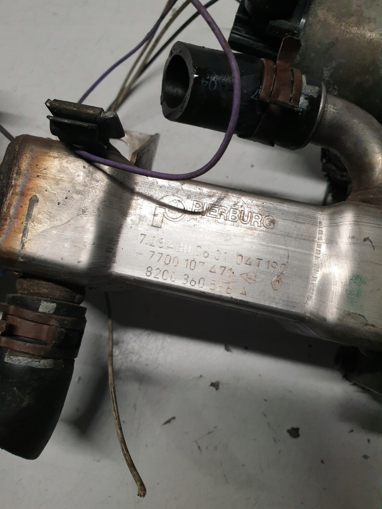 фото №7, Радіатор вихлопних газів egr renault scenic ii 1.9 dci