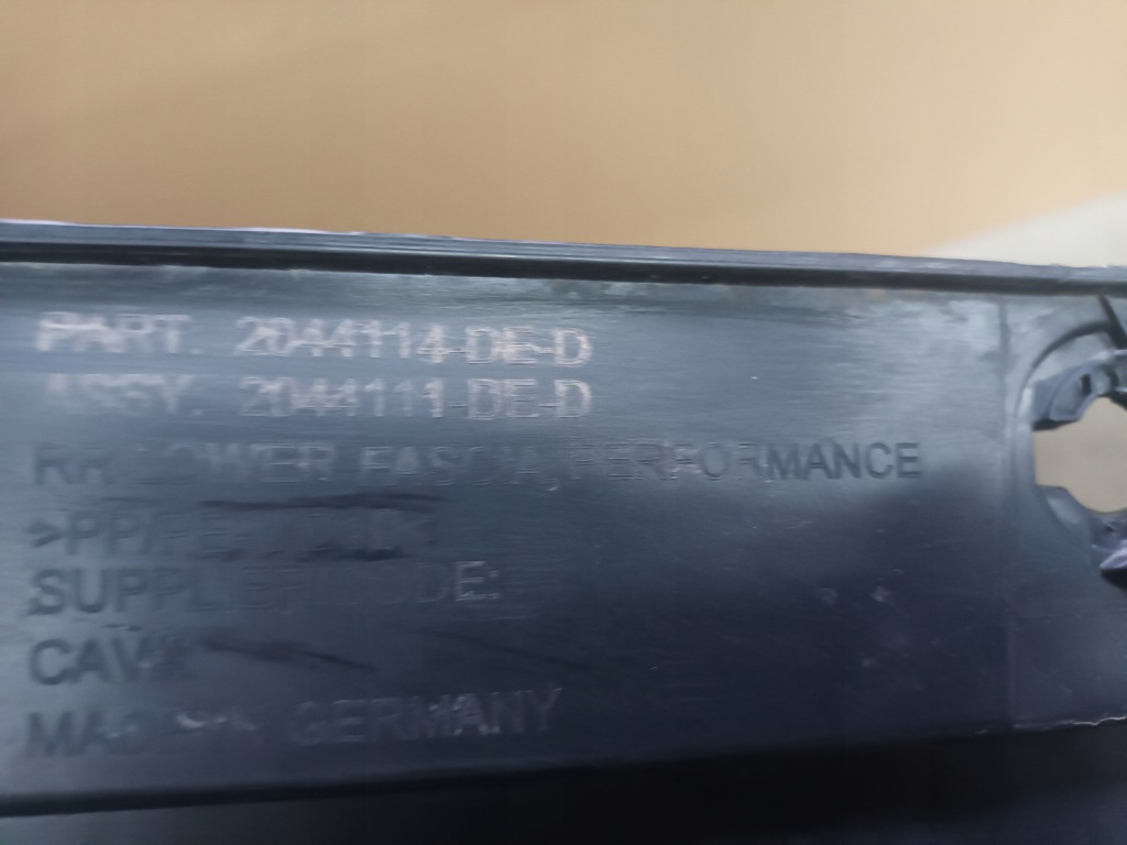 Бампер задний tesla y juniper performance задняя model 2025 - с Разборки