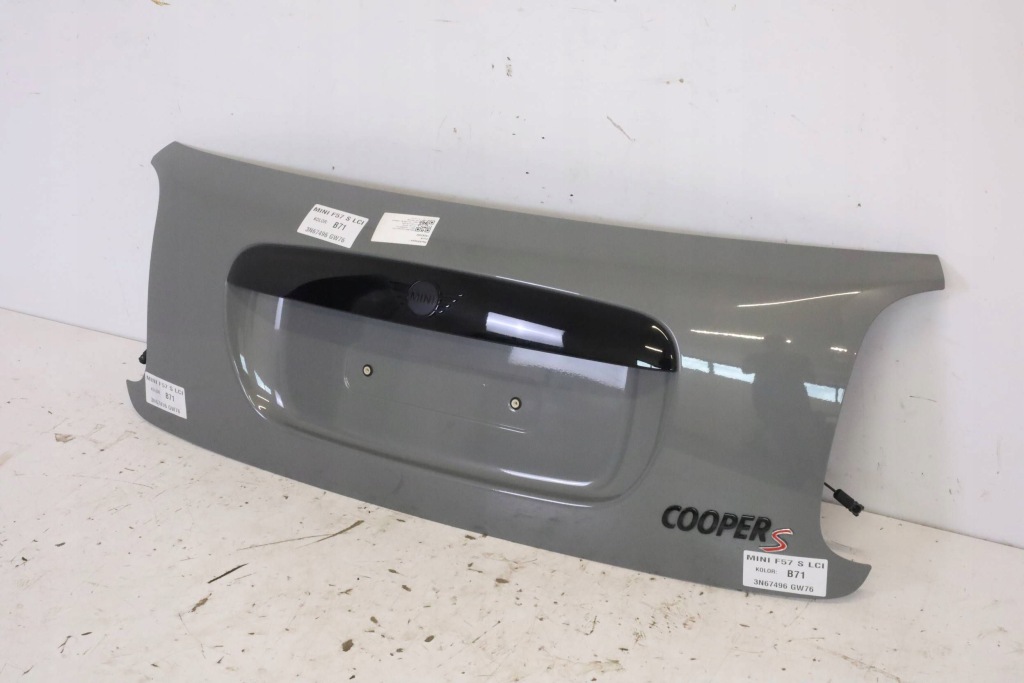 Кришка багажника кришка багажника задній задня mini cooper f57 f67 cabrio b71 Доставка