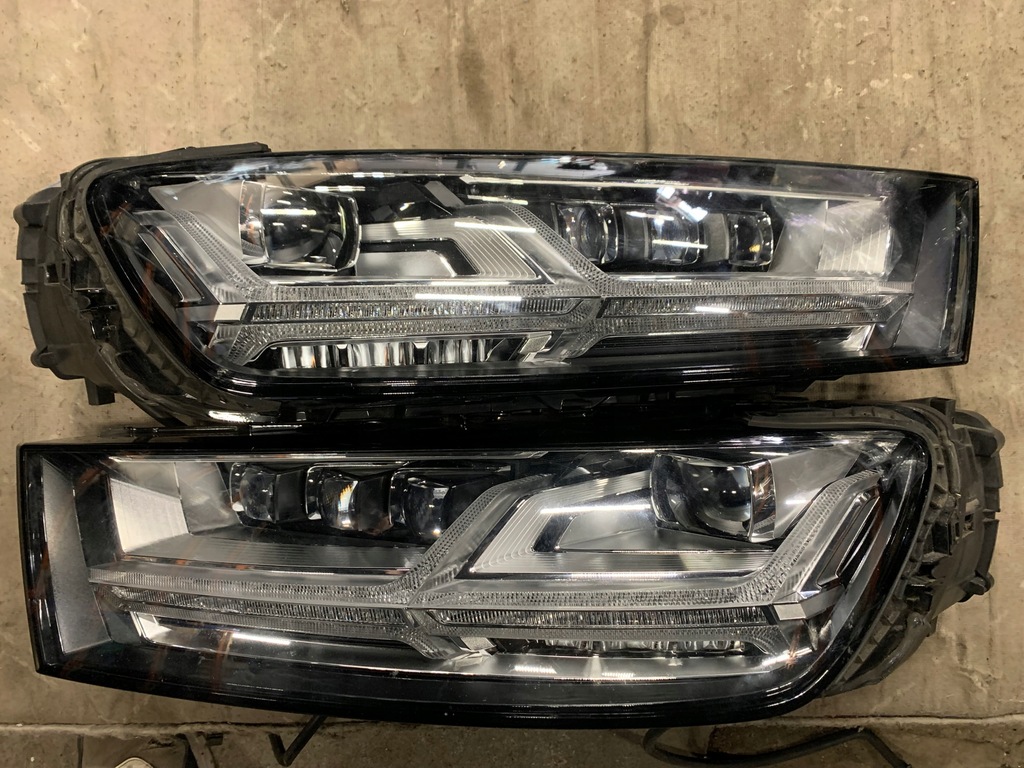 фото №6, Audi q7 4m 3.0 tdi s-line перед комплектный matrix