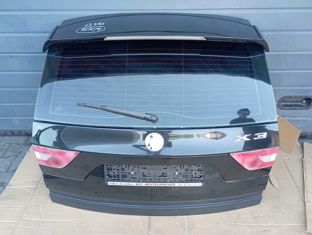 фото №1, Bmw x3 e83 5d кришка багажника задня задня комплектна