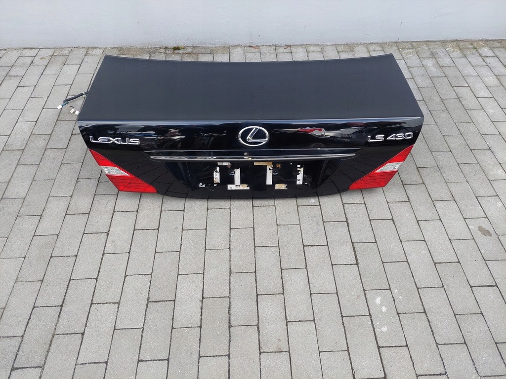 фото №1, Кришка багажника задня комплектна камера лампи lexus ls 430 lift