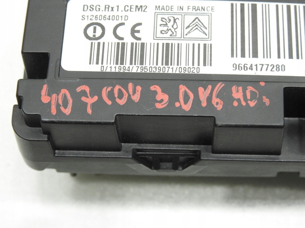 фото №8, Модуль блок керування тиску шин peugeot 407