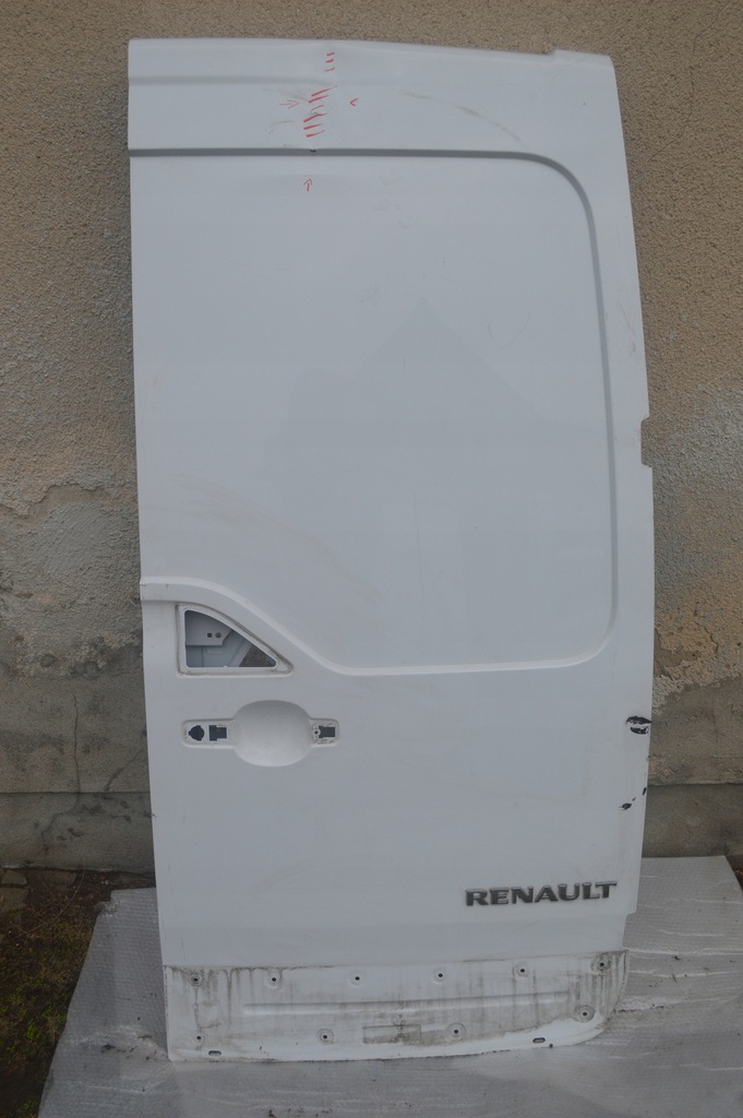 фото №1, Дверь правый задняя задние renault master iii короткий белый