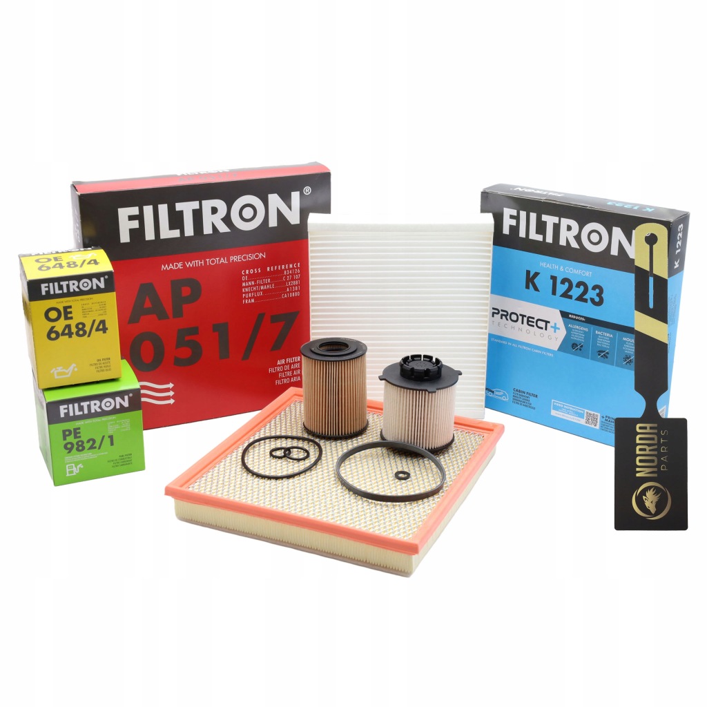 фото №1, Набір 4 фільтри filtron do opel astra j 1.7 cdti